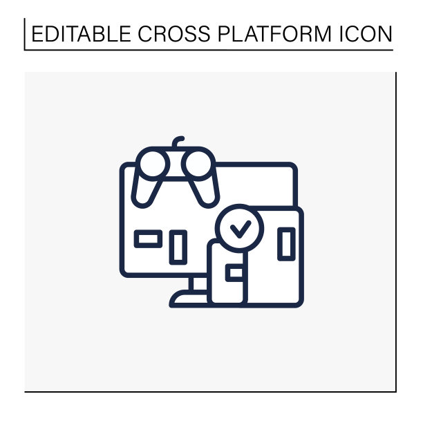 跨平台游戏线路图标图片下载