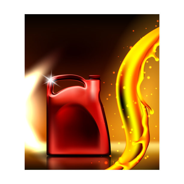 汽车发动机润滑油宣传海报图片下载