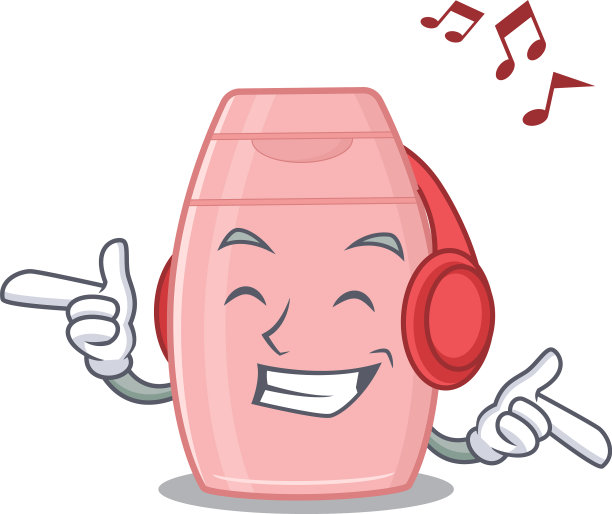 贝蕾姆卡通设计理念:听音乐图片下载