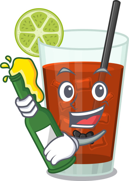 优雅的拳击冠军古巴自由鸡尾酒图片下载