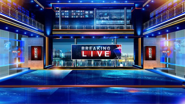 虚拟演播室图片下载