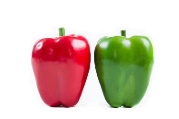 塑料假玩具红青椒图片下载