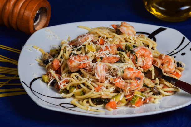 海鲜意大利面图片下载