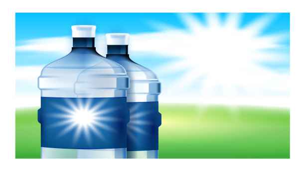 水天然饮料创意宣传海报图片下载