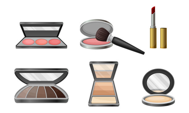 装饰性化妆品或彩妆用眼图片下载