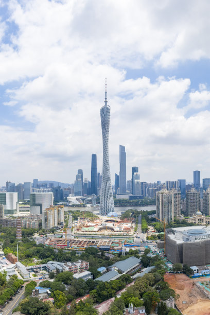 广州塔，广州的标志性建筑图片下载