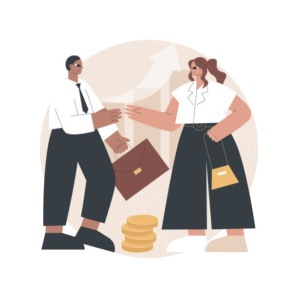 营销投资抽象概念矢量插图。图片下载