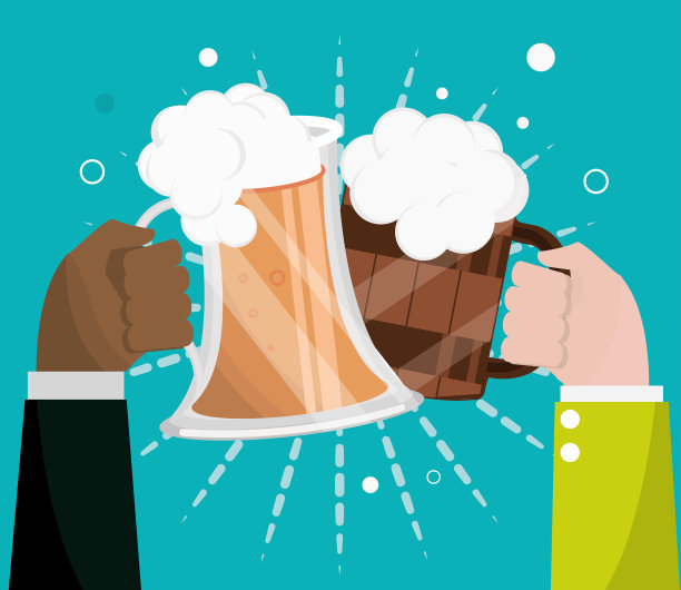 手拿啤酒杯图片下载