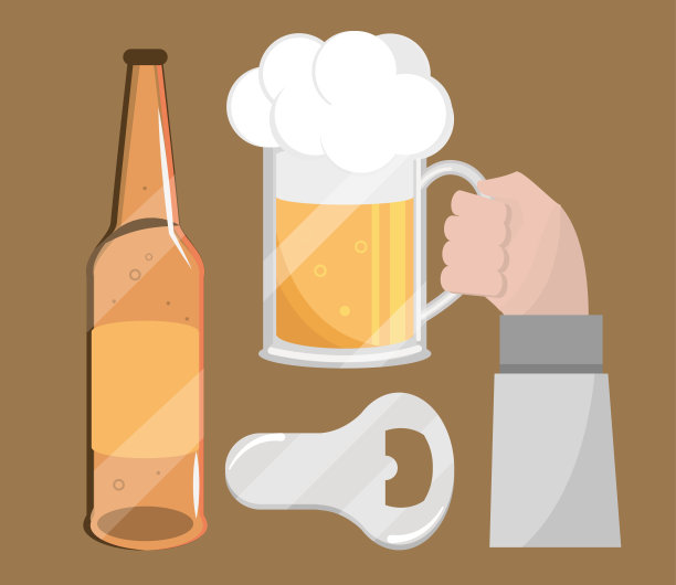 啤酒图标设置图片下载