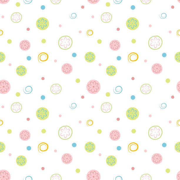 花色无缝图案的花。图片下载