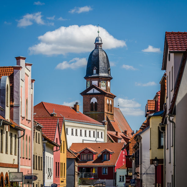 Waren an der古城Müritz图片下载