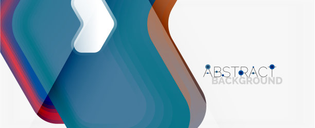 三维箭头几何构成抽象图片下载