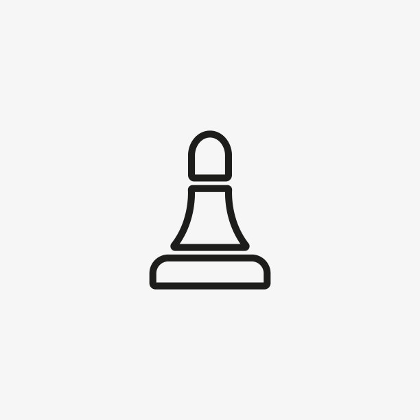 国际象棋主教图。行图标说明。图片下载