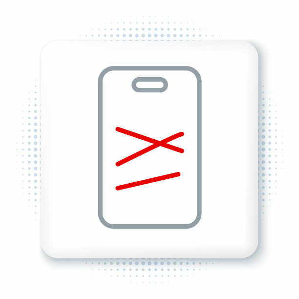 线切割板图标隔离在白色图片下载