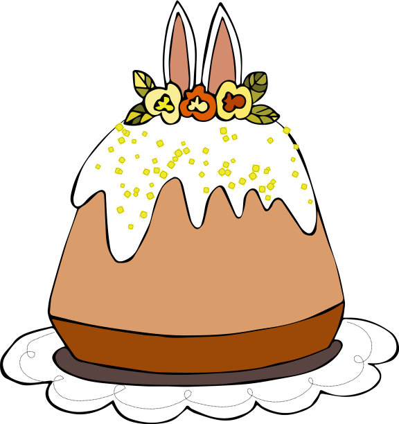 复活节蛋糕图片下载