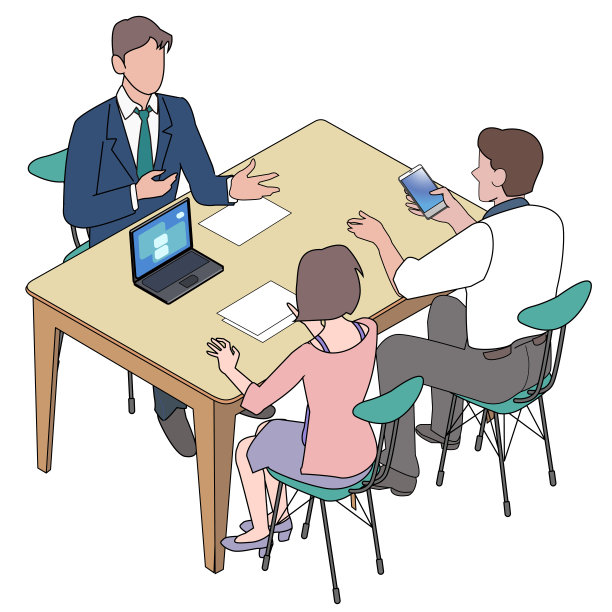 在柜台咨询图片下载