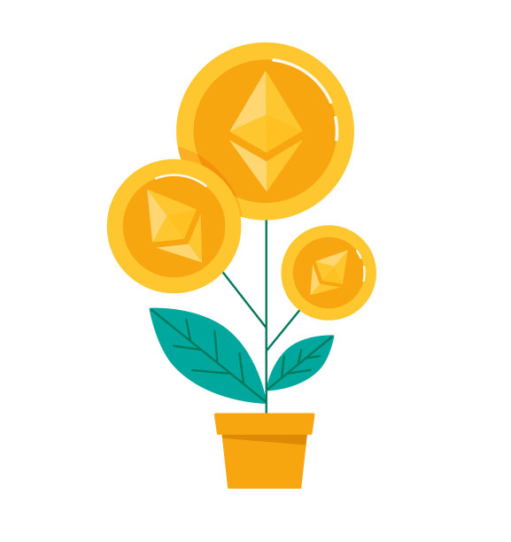 以太坊成长概念区块链图片下载