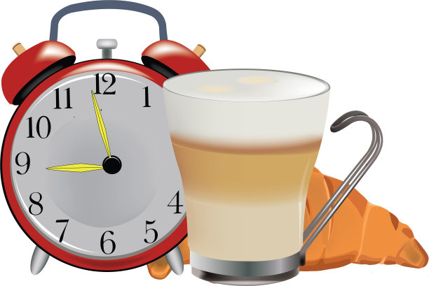 早上早餐闹钟早上早餐图片下载