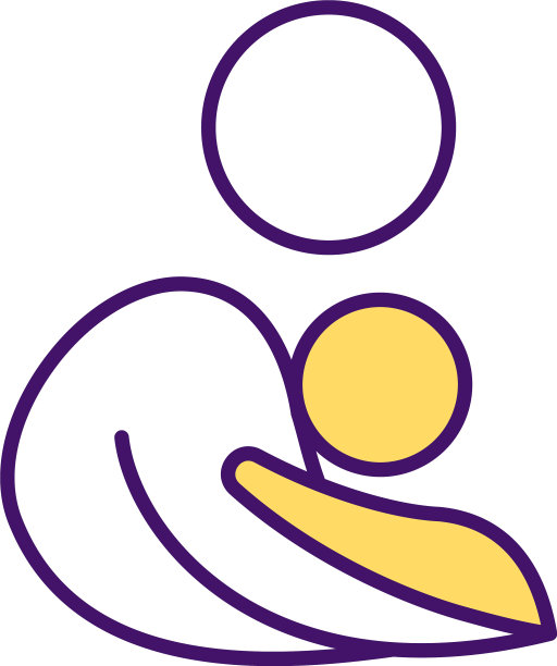 母性纽带RGB颜色图标图片下载