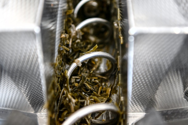 自动称重机。海鲜的重量和用量图片下载