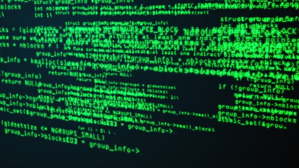 通过计算机屏幕终端编程代码图片下载