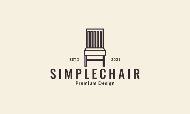 极简木材现代线条的室内家具图片下载