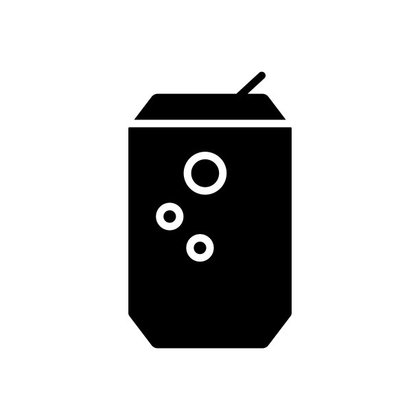 罐装饮料图标汽水软饮料可编辑的行程图片下载