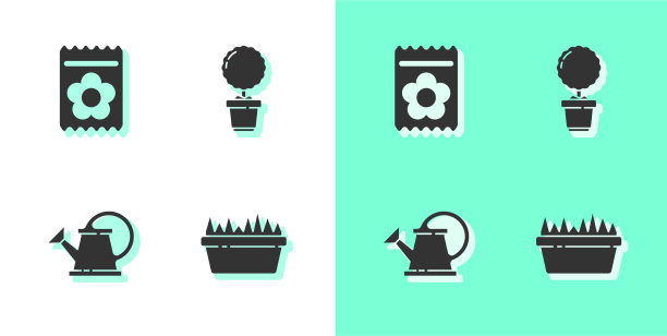 把新鲜的草放在一个长方形的包里装满图片下载