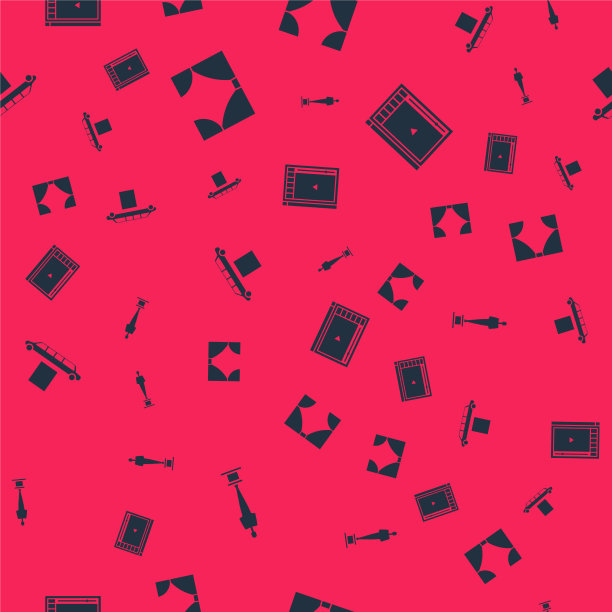 设置电影奖杯和幕布豪华轿车图片下载