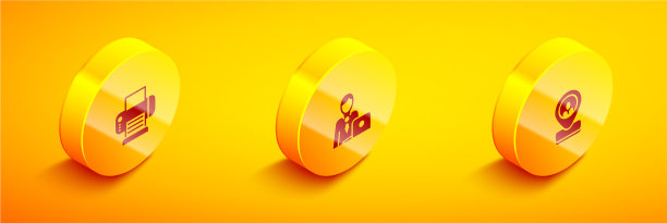 设置商人和工人等距打印机图片下载