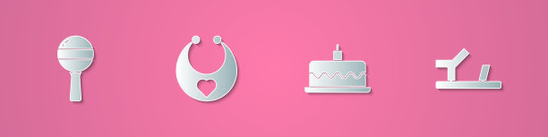 套剪纸拨浪鼓娃娃蛋糕用图片下载