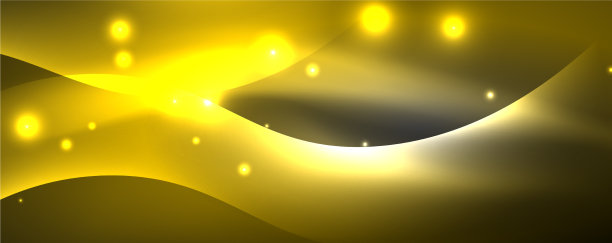 闪闪发光的霓虹波光线抽象图片下载