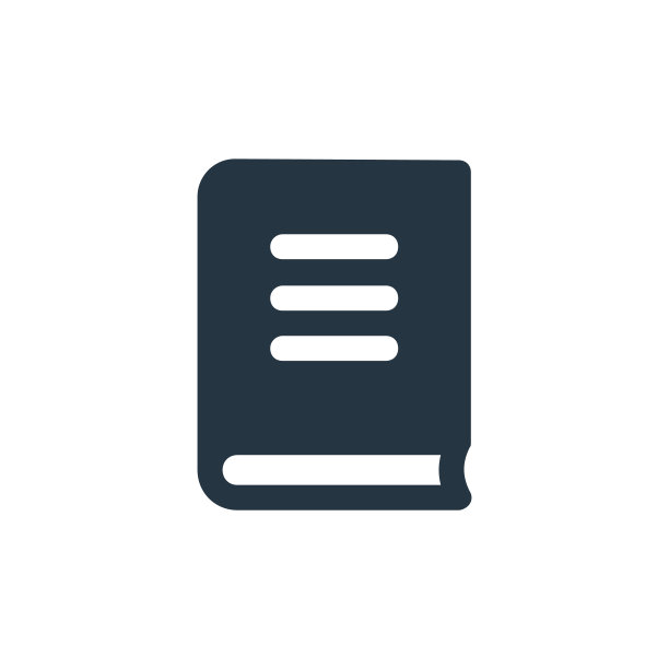 书的图标。字形书籍图标用于网站设计和移动，应用程序开发，打印。书图标从填充业务和管理集合孤立的白色背景。图片下载