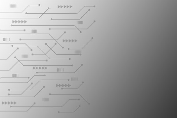 技术线路板梯度背景。数字数据行业壁纸。工程电子主板插图图片下载