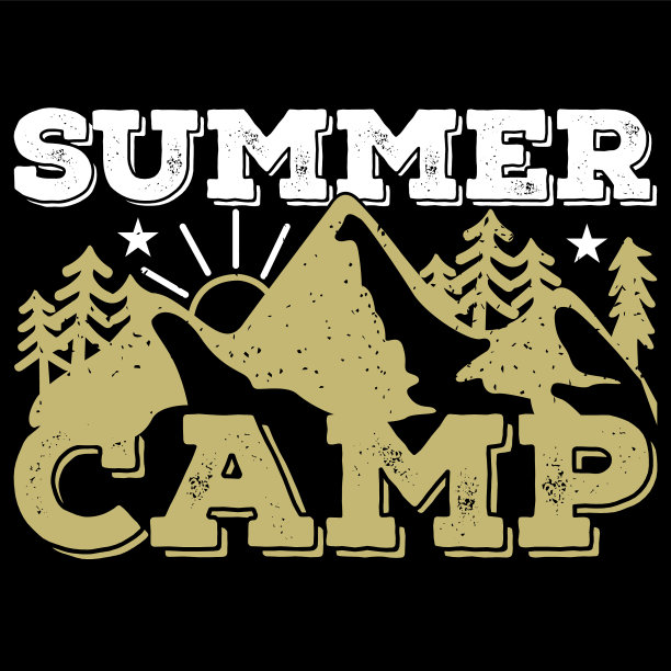 夏令营夏令营重叠引号图片下载