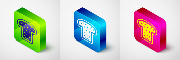 等距吐司为三明治片图片下载