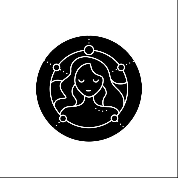 处女座符号图标图片下载