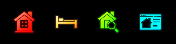 设置房子床搜索房子和网上真实图片下载