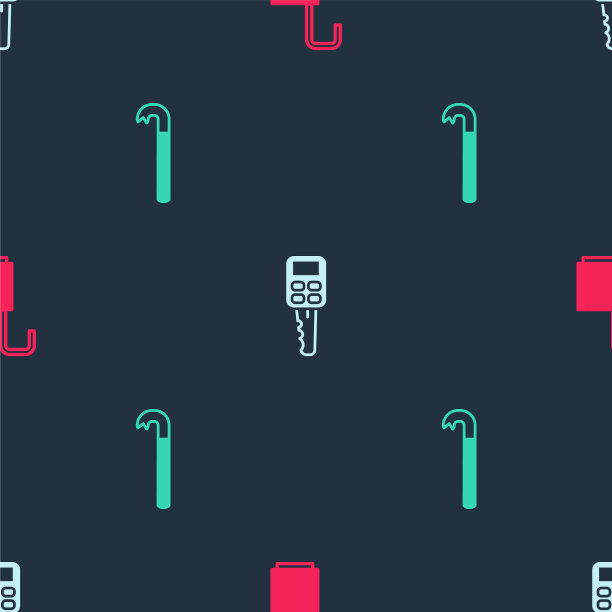 用遥控器和撬棍设置开锁车钥匙图片下载