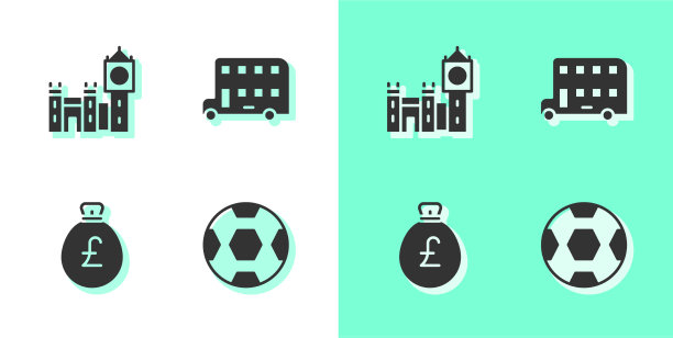 把足球放在大钟塔的钱袋里图片下载