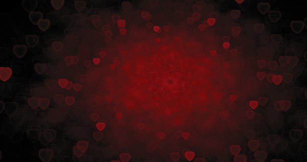 抽象的心插图图片下载