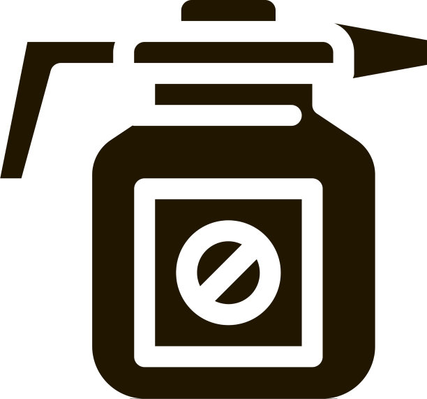 喷雾器工具图标字形图片下载