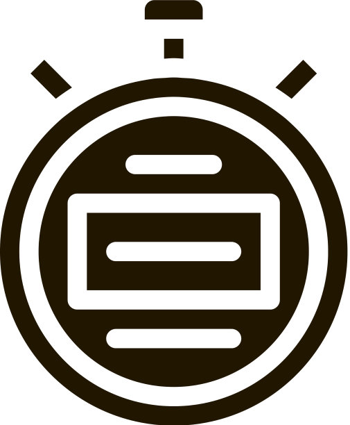 glyph秒表图标图片下载