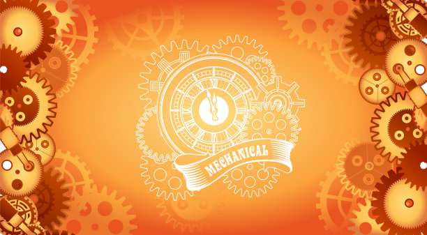 机械背景蒸汽朋克图片下载