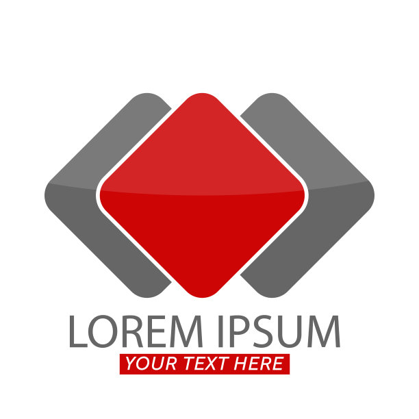 可编辑的模板，为公司标志徽章或图片下载