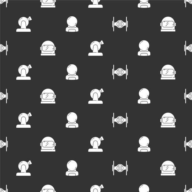 设定宇宙飞船宇航员头盔天文图片下载