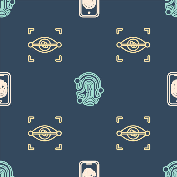 设行移动指纹扫描眼和图片下载