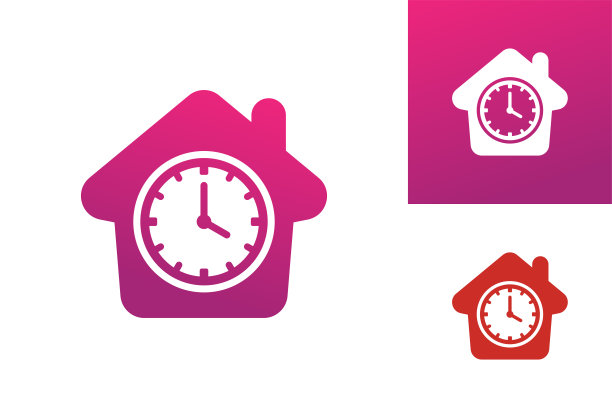 采购产品Home Time标志模板设计矢量，会徽，设计概念，创意符号，图标图片下载