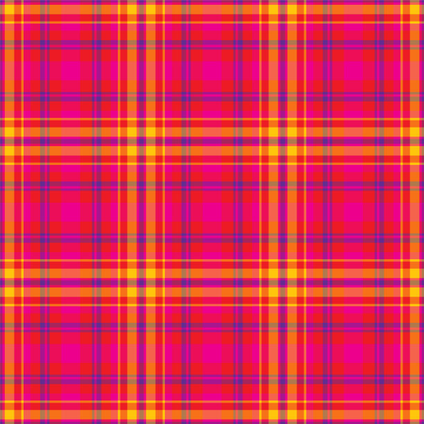 格子无缝图案背景纺织品图片下载