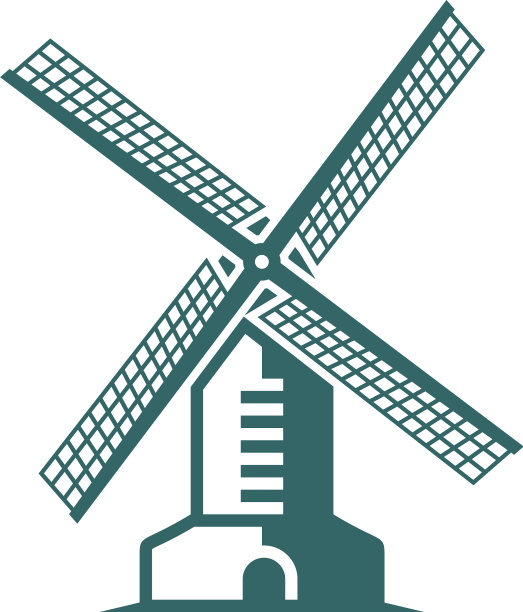 风车标志设计创意风车标志图片下载